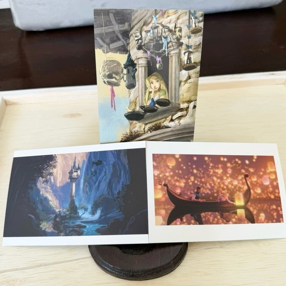 2010-2015  Tangled Visual Development Digital Prints The Art of Disney Set of 3 - Picture 1 of 9